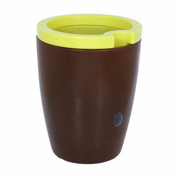 Vaso Plástico Maré Rusty e Verde Grande
