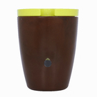 Vaso Plástico Maré Rusty e Verde Grande