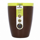 Vaso Plástico Maré Rusty e Verde Grande