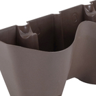 Vaso Plástico Marrom 19x41cm FG