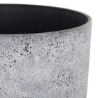 Vaso Plástico Nova Concreto Cinza 67x36cm Ts Brasil