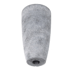 Vaso Plástico Nova Concreto Cinza 67x36cm Ts Brasil