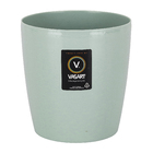 Vaso Plástico Orquidea 16x15cm Verde Vasart