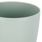 Vaso Plástico Orquidea 16x15cm Verde Vasart