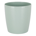 Vaso Plástico Orquidea 16x15cm Verde Vasart