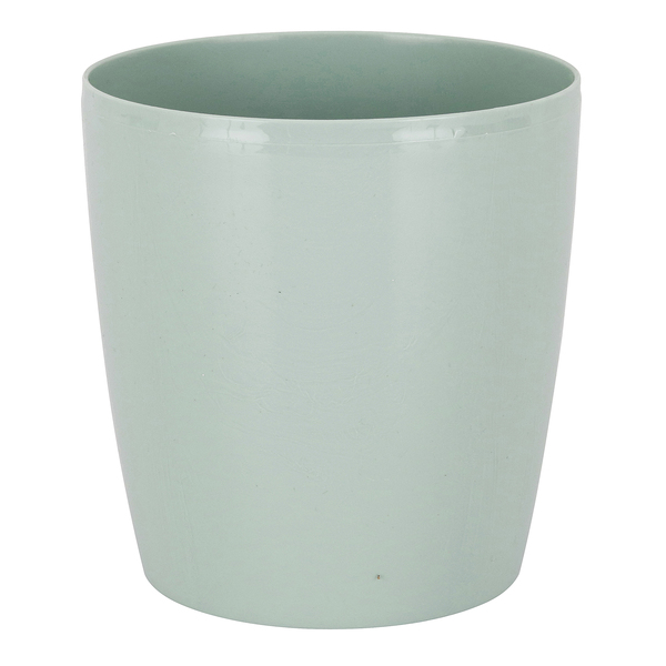 Vaso Plástico Orquidea 16x15cm Verde Vasart