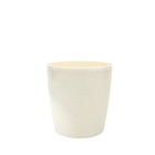 Vaso Plástico Orquídea Branco Pequeno