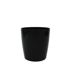 Vaso Plástico Orquídea Preto Pequeno