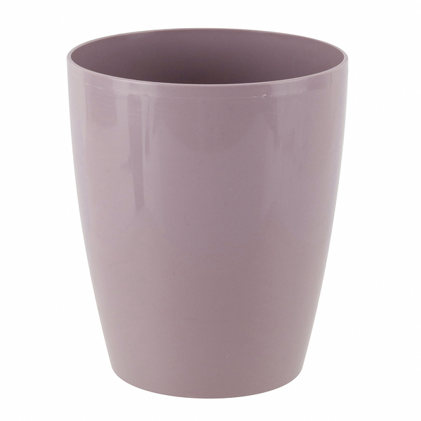 Vaso Plastico Orquidea Violeta Vintage 12x15cm Vasart
