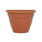 Vaso Plástico para Parede Vicenza Terracota Pequeno