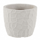 Vaso Plástico Prisma Cinza 28x33cm Japi