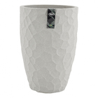 Vaso Plástico Prisma Cinza 59x41cm Japi