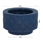 Vaso Plastico Reconcavo Macauba 30x50cmVasap