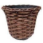 Vaso Plástico Redondo De Fibra Sintética Trançada Nº 1  Sem B