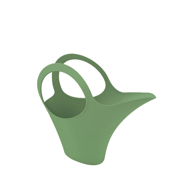 Vaso Plástico Regador Jasmin Verde Médio