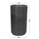 Vaso Plástico Rio Preto 40x25cm Vasart