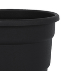 Vaso Plástico Roma 14 Preto Pequeno