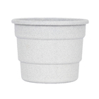 Vaso Plástico Roma Cinza Pequeno