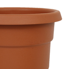 Vaso Plástico Roma Terracota Extra Grande