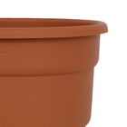 Vaso Plástico Roma Terracota Médio