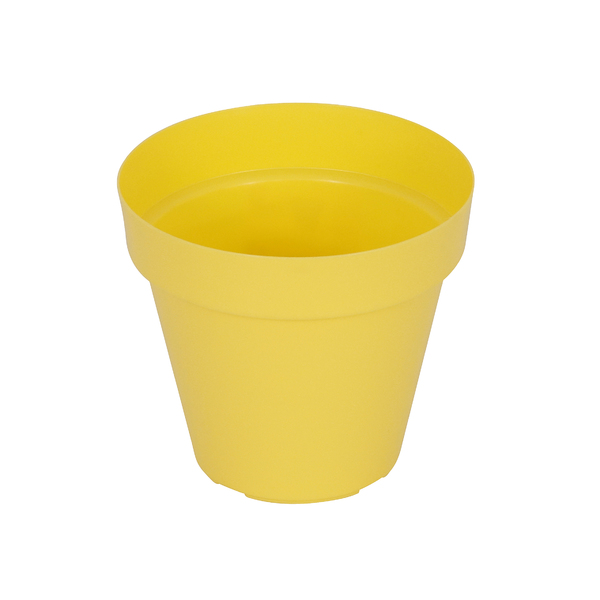 Vaso Plástico Sampa Amarelo Médio