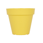 Vaso Plástico Sampa Amarelo Médio