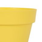 Vaso Plástico Sampa Amarelo Médio