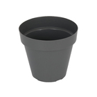 Vaso Plástico Sampa Cinza Médio