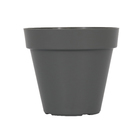 Vaso Plástico Sampa Cinza Médio