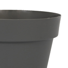 Vaso Plástico Sampa Cinza Pequeno