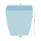 Vaso Plastico Siena Azul Pastel 13x14cm Naterial
