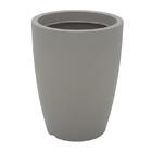 Vaso Plastico Thai 48 Cm Concreto