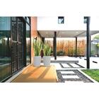 Vaso Plastico Thai 48 Cm Concreto