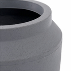 Vaso Plastico Thai  Cinza Claro 24x35cm Vasap