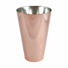 Vaso Plástico Tulipa Rosa 21x13cm Albano