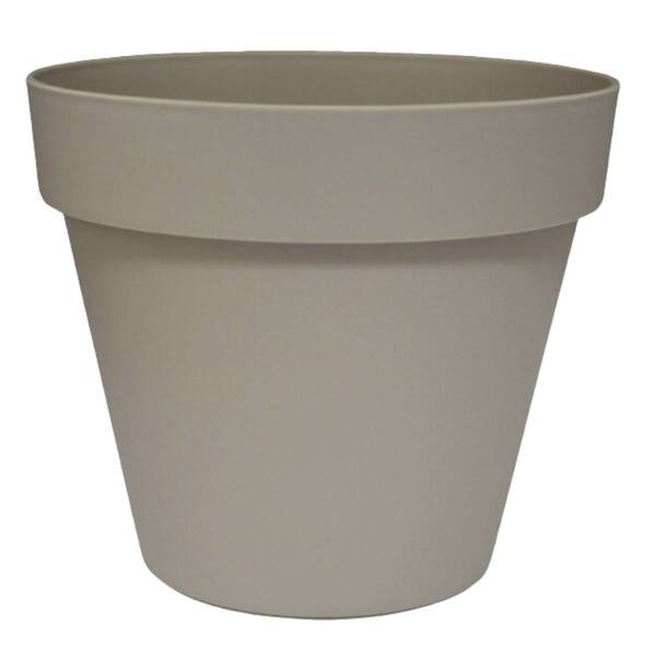 Lamela Vaso Magnolia In Plastica 12x12x10,4 Cm - Colore Rosso - Design Spettacolare Per Casa E Giardino - 2