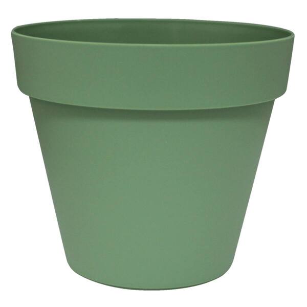 Vaso Plástico Unique 12 (12x10,5cm) Verde Japi