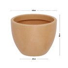 Vaso Plastico Verona Antique Terracota 30x40cm Naterial