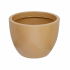 Vaso Plástico Verona Terracota Extra Grande