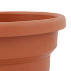 Vaso Plástico Vicenza Terracota 39x45cm Desli