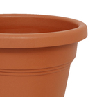Vaso Plástico Vicenza Terracota Extra Grande