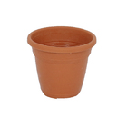 Vaso Plástico Vicenza Terracota Mini
