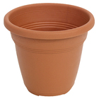 Vaso Plástico Vicenza Terracota Pequeno