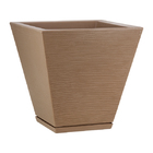 Vaso Plástico Zurique Ocre Pequeno