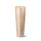Vaso Polietileno Plástico Cone Areia Para Plantas 70 Cm