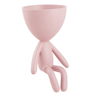 Vaso Poliresina Baby Rosa 18x10cm Mart