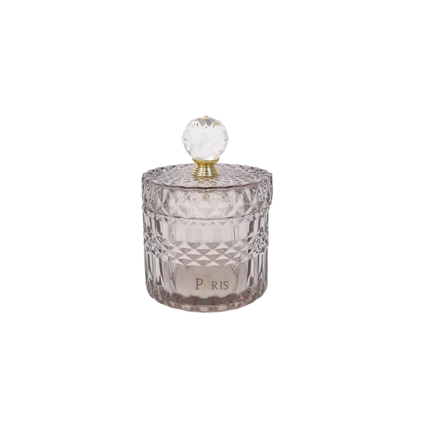 Vaso Potiche Decorativo Fume 13cm