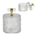 Vaso Potiche Decorativo Transparente 12cm