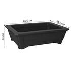 Vaso Pré Bonsai Texturizado 13 (15l) Preto Nutriplan