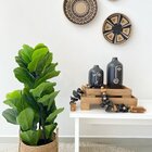 Vaso Preto Em Cerâmica 14005 Mart